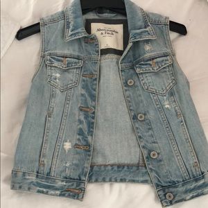 Abercrombie & Fitch Jean vest